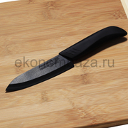 Керамический нож Русский Повар с лезвием из черной керамики 130 мм.